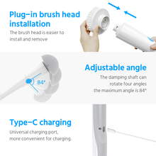 Load image into Gallery viewer, Cordless Cleaning Brush with Adjustable Extension Pole Electric Spin Scrubber QXJ- C2丨Goodpapa